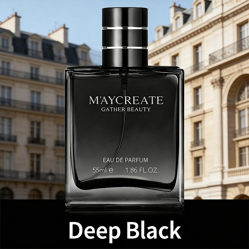 M'AYCREATE Men's Eau De Toilette 55ml Azure Sea Salt Freshness Knight Woodsy Deep Scent Long Lasting Marine Classic Fragrance with Lemon Cedarwood Notes Ideal for Spring Summer Outings