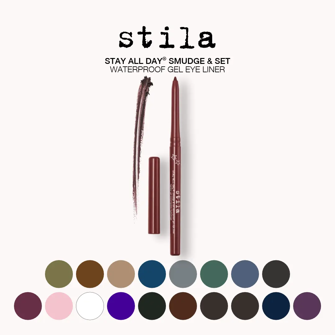 Stila Stay All Day® Smudge & Set Waterproof Gel Eye Liner - Long-wear Pigmented Eyeliner