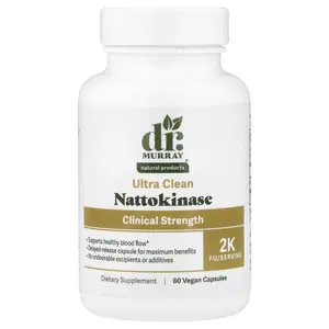 Dr. Murray's Nattokinase, 2,000 FU, 60 Vegan Capsules
