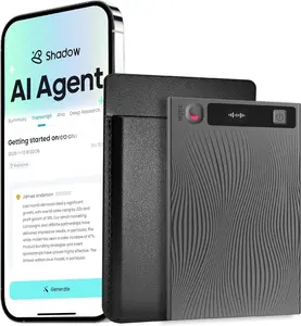 TicNote AI Voice Recorder 64GB Memory Note Recorder w/Case App Control 100+Languages Transcribe Summarize with AI Shadow Digital Audio Recorder for Phone Calls Lectures Meetings Interviews