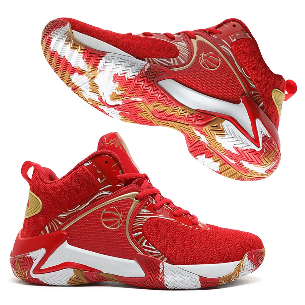 Men's Fashionable Sneakers, Casual Comfortable Breathable Sports Running Shoes, All-match Basic Sneaker Shoes for Daily Wear Runner Trainer Closed Training summer shoes Outfits red design and yellow&black design