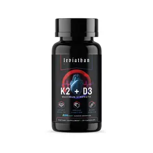 Leviathan Nutrition K2 D3 Maximum Strength - Vitamin Supplement