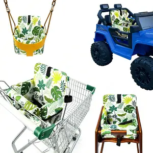 Baby Stroller Seat Cushion, High Chair Pad, Soft Comfortable Design, Cute Style, Suitable for Children Under 15kg/33lb