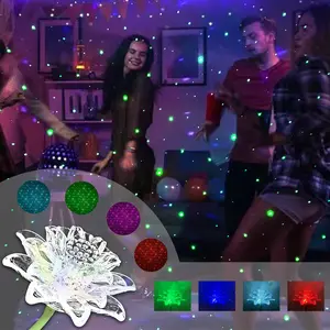 1. Lotus Star Projector Night Light, USB Powered Flexible LED Starry Sky Laser Projection Lamp, Multi-Color Romantic Atmosphere Light for Car, Bedroom, Party, Home Decor, Gift for Women Men Kids