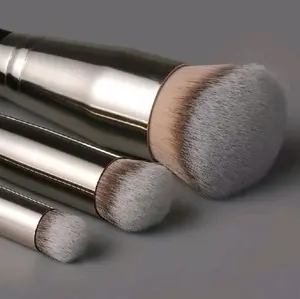 3 Pack Makeup Brush Foundation Bronzer Set for Women