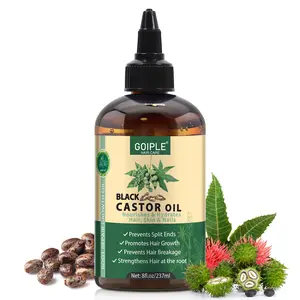 Jamaican Black Castor Oil - 100% Pure Organic for Hair Growth, Skin Care, Nails & Scalp Nourishment Haircare