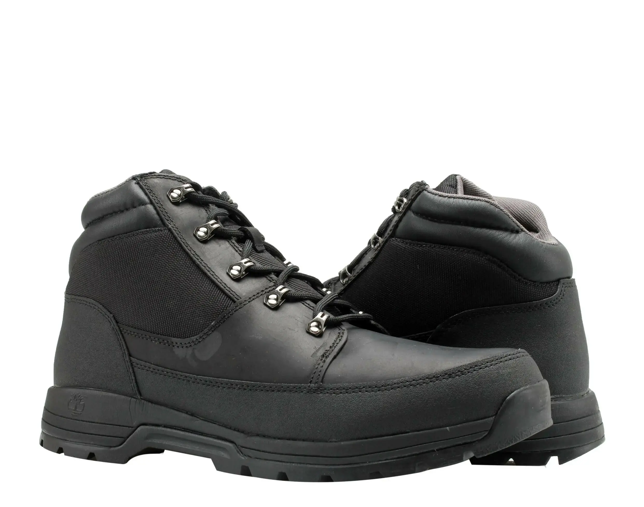 Timberland Skhigh Rock Hiking Boot in Black Leather | Men's
