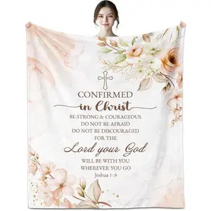 Confirmation Gifts for Teen Girls, Confirmation Gifts, Confirmation Gifts for Girl, Confirmation Blanket for Girls 60"X50", Confirmation Gifts for Teenage Girls, Confirmation Decorations