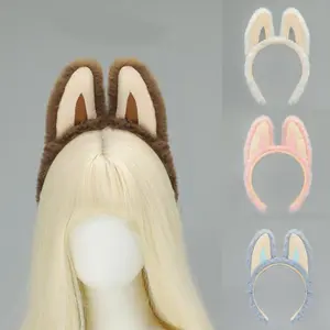 Cute Ugly Plush Elf Ear Hairband Funny Demon Ear Headband for Washing Face & Spa Mask TikTok Black Friday-01