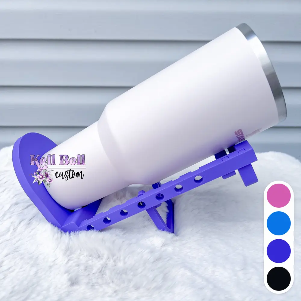 Jumbo Adjustable Cup Stand- For Decals AND Bling