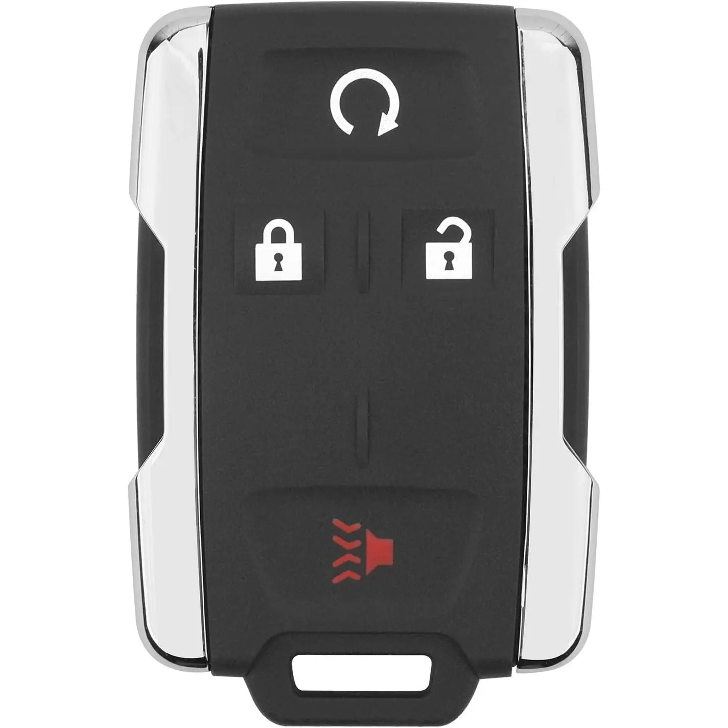 1x Keyless Entry Remote Start Control Key Fob Replacement for 2014-2020 Chevy Silverado 1500/2500/3500, 2015-2021 Colorado, GMC Canyon, 2014-2020 Sierra - 4-Button, M3N-32337100, 315 MHz, for Car Owners