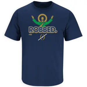 ROBBED T-Shirt for Notre Dame College Fans (SM-5XL)