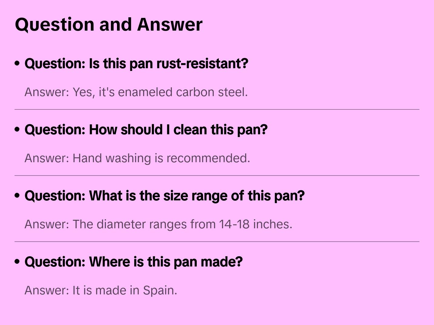 Winco, CSPP-14E, Paella Pan