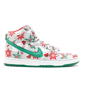 Nike SB Dunk High Concepts Ugly Christmas Sweater Grey