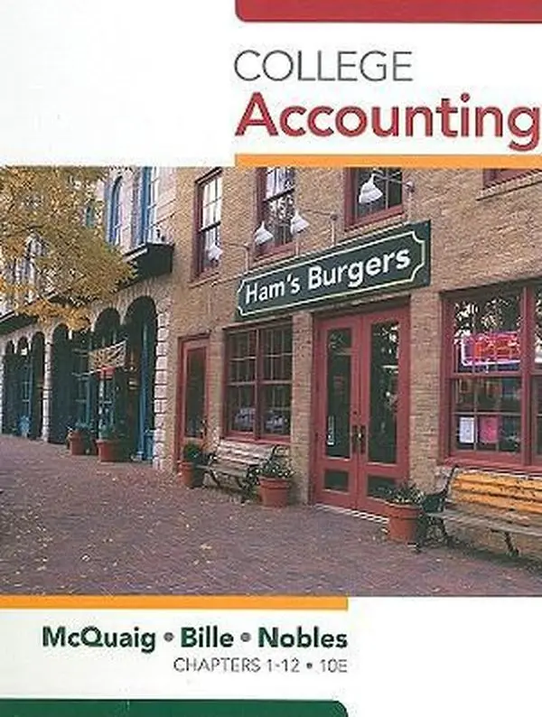USED Book - College Accounting, Chapters 1-12 (Available Titles CengageNOW) by Douglas J. McQuaig (Hardcover) - english