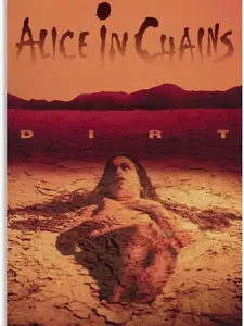 Rock Band Poster Dirt Music Album Cover Poster Wall Art Decor Canvas Wall Posters For Room Aesthetic12x18inch(30x45cm)