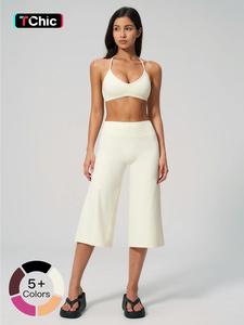 Women's Yoga Set, High-End Sport Bra with Shock Absorption, Tight Fit Quick-Dry High-Waist Shorts, Yoga for Women