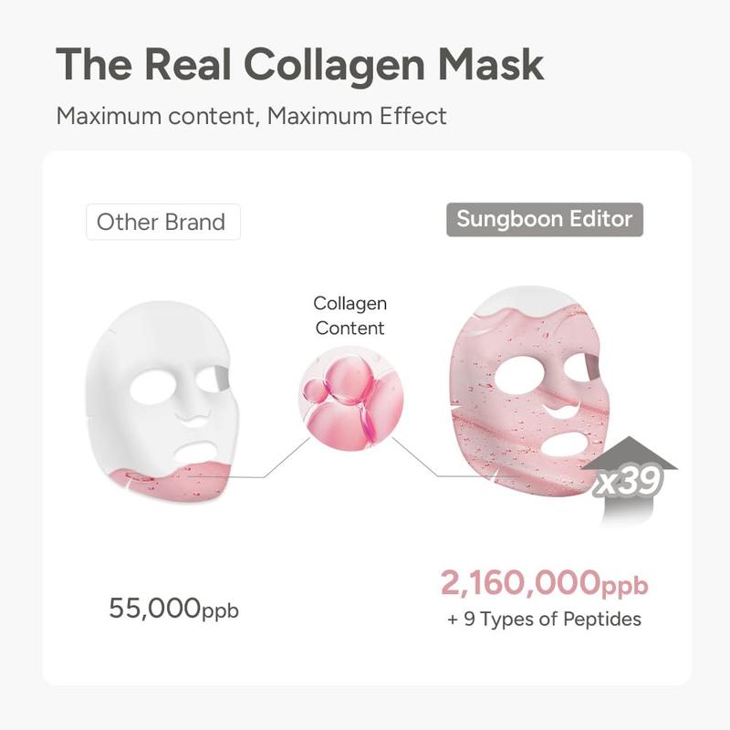 [Sungboon] Rejuvenate Collagen Mask Combo | Concentrated Collagen Care for Glazed Skin, Elasticity & Hydrating Glow | Korean Skincare Essential