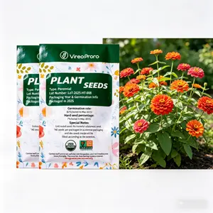 Zinnia Seeds for Gardeners – Vibrant and Versatile Flower Seeds for Indoor, Outdoor, Patio, and Container Planting