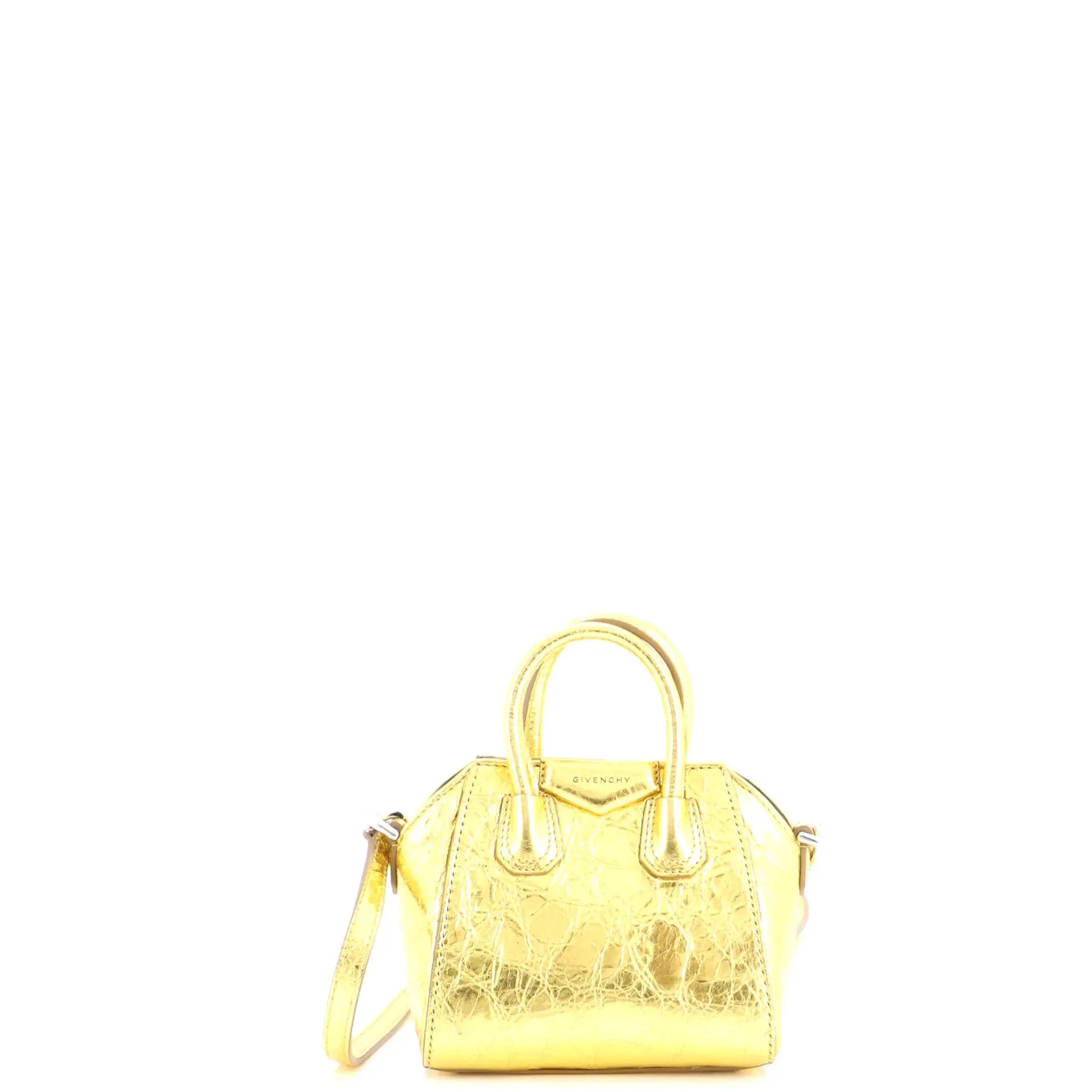 Pre-owned GIVENCHY material Messenger bags Antigona Bag Leather Micro by Rebag