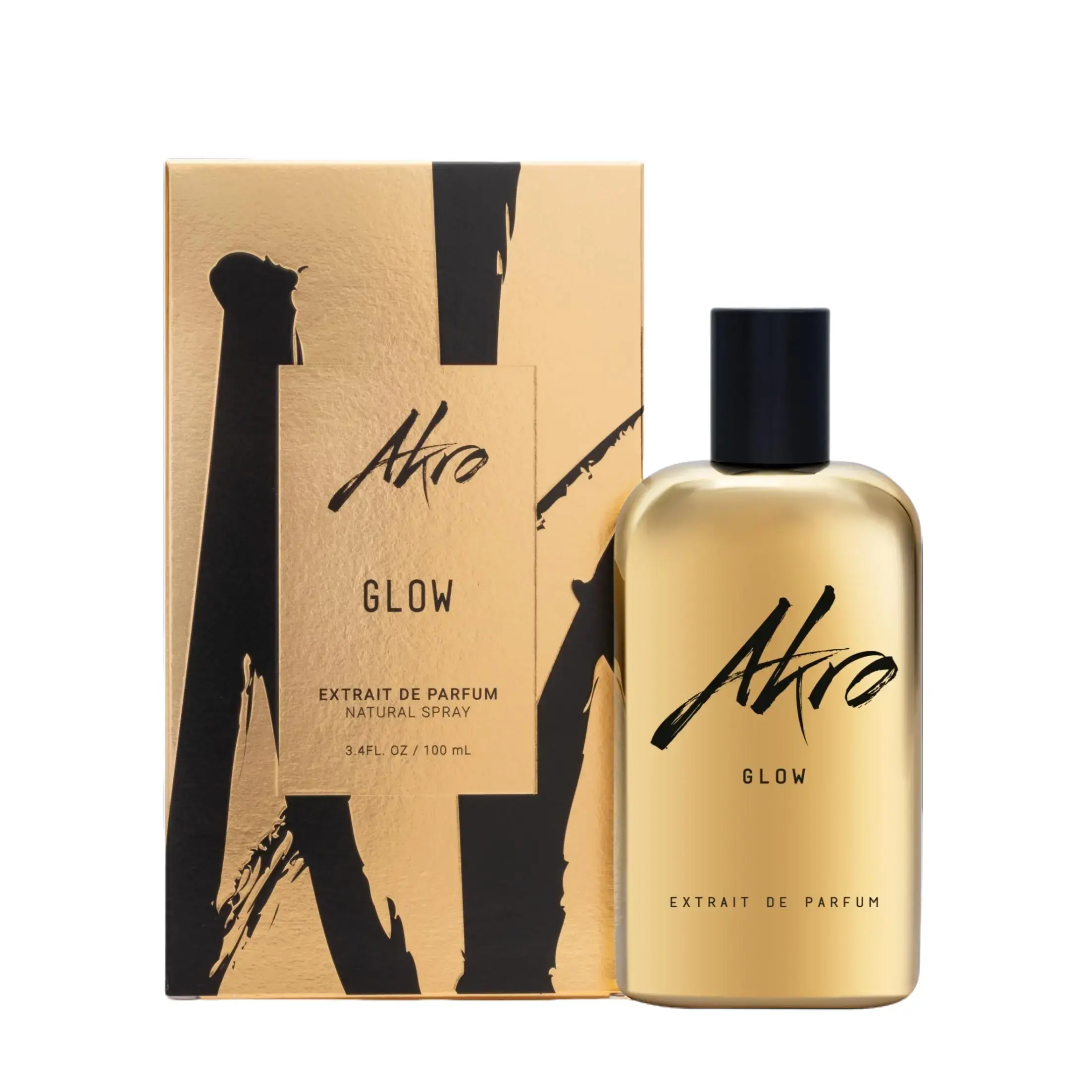 Akro Glow for Unisex Extrait de Parfum Spray, 3.4 Ounce