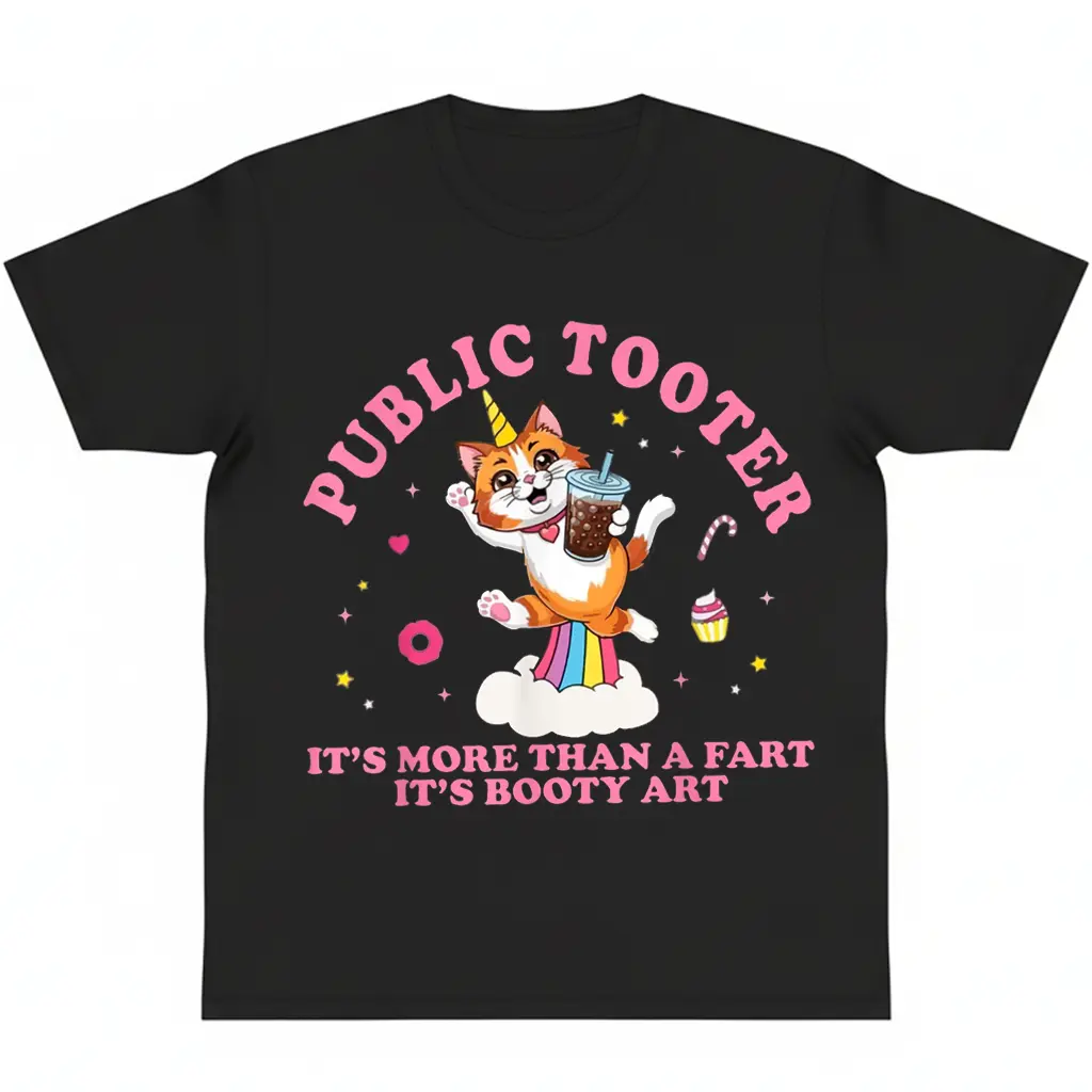 Public Tooter Comfort Color Shirt Inappropriate 90s Retro Fart tee Funny Gag Gifts Embarrassing Gen Z Meme Prank Unhinged Tee y2k cotton fashion Streetwear Casual Top Trending