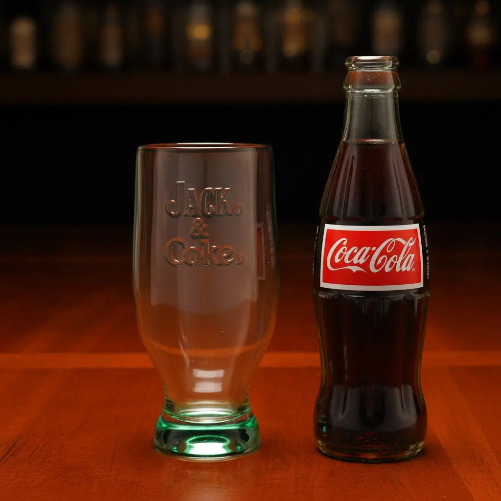 Jack Daniel’s Promotional “Jack and Coke” Glass