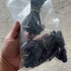 100PCS Nylon Universal Cable Tie Buckle, Zip Ties Heavy Duty with Pin & Button Design, Car Daily Repair, Applicable Toengine Lower Guard Plates, Fender Linings, Fenders, Trunkclips (100)