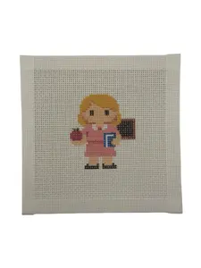 School Teacher Lizzy Claire Needlepoint Canvas