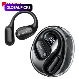 MINISO MS190 Translation Earbuds, 1pc Bluetooth-compatible Earphones, Audio Wireless Multifunctional Hands Free Earbuds for Music & Phone Calls, IPX5 Waterproof Sports Headphones