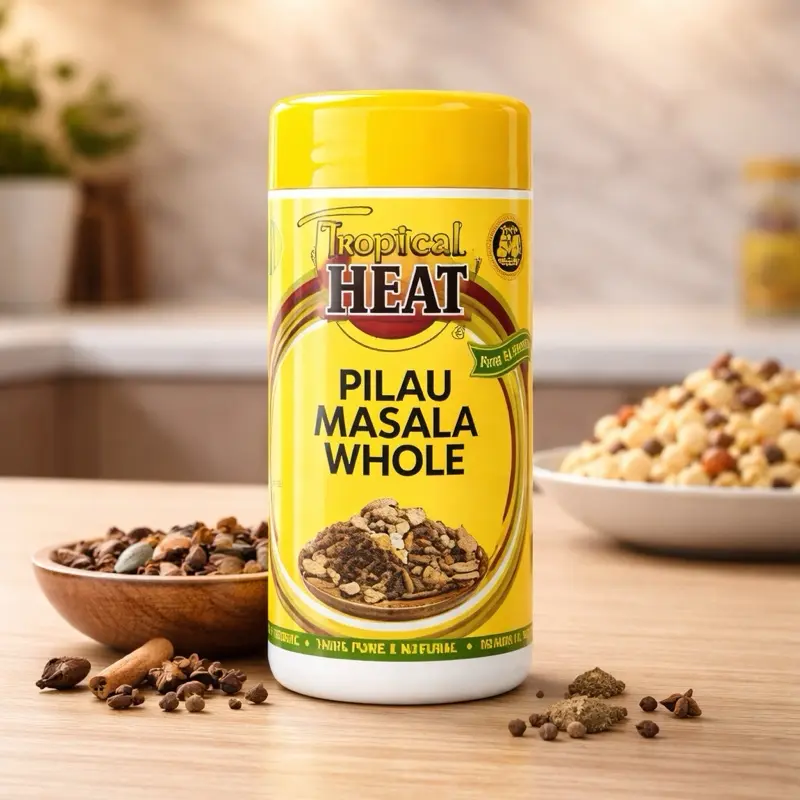 Tropical Heat Pilau Masala Whole 100g Authentic Africa Spice Blend for Rich Flavors