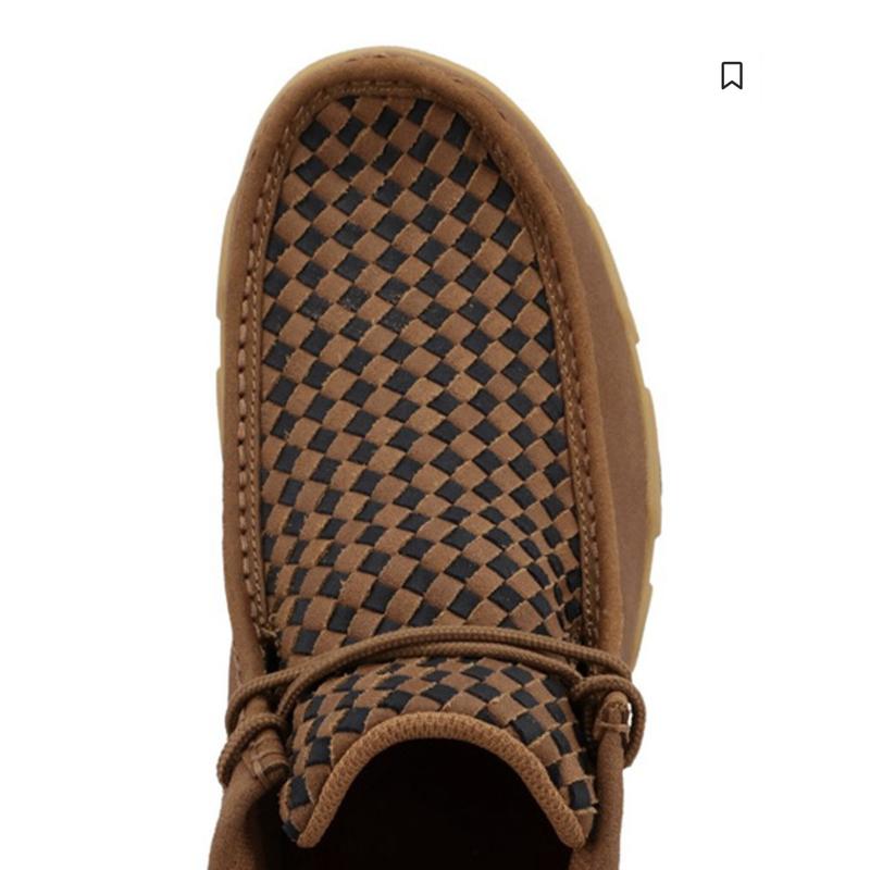 Twisted X Men's Chukka Driving Moc Gingerbread & Black