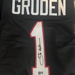 JERSETIES - Authentic Signed Football Jersey & 2023 PANINI Prizm Value Pack - Choice of Champions with 100% Authenticated Signatures