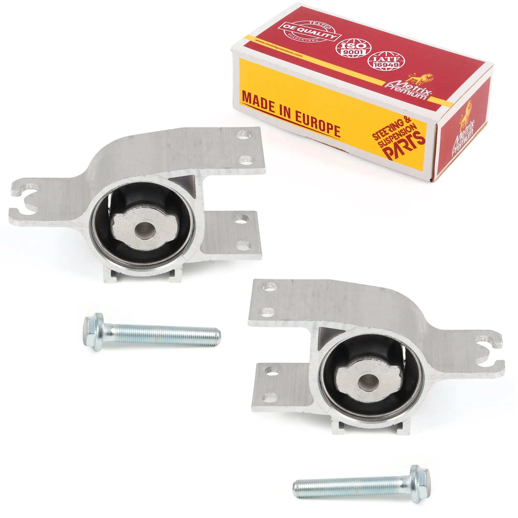 Front Left & Right Lower Rearward Axle Support Bushing Kit 95378MT