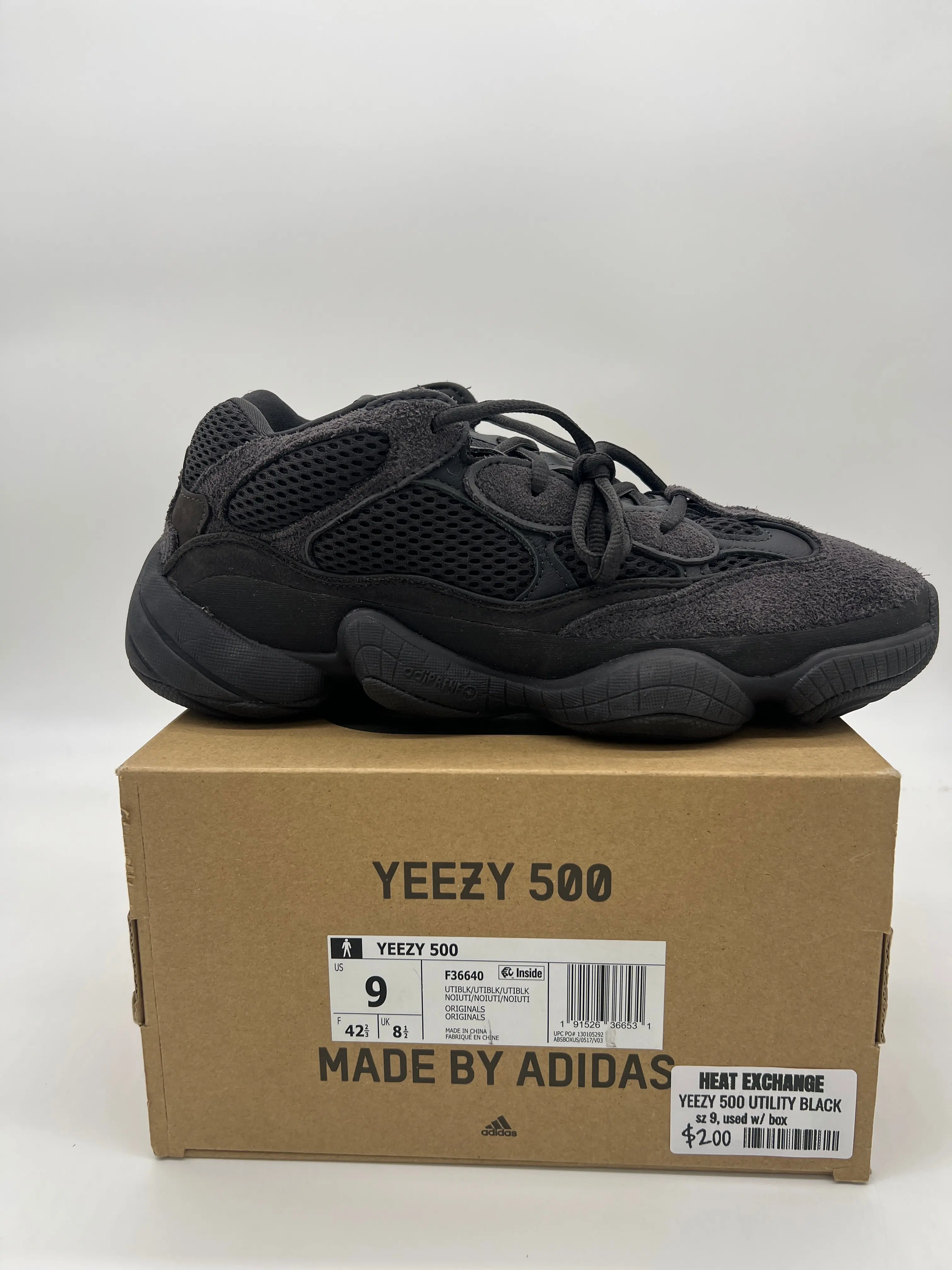 Adidas Yeezy 500 Utility Black