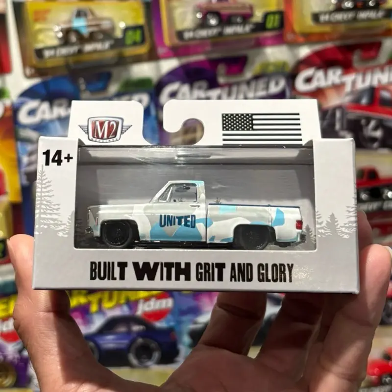 M2 1980 Chevy Silverado Diecast Truck 1:64 scale OBS
