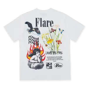 Light The Fire T Shirt White