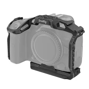 SmallRig R5 / R5 C / R6 Cage for Canon R5 / R5 C / R6 Mirrorless Camera, Aluminum Alloy Cage w/Streamlined Structure for Canon R5 R6 R5 C Camera 3233B