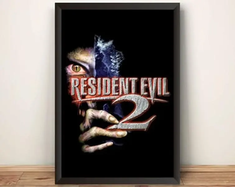 Residence Evil 2 Zombie Face V2 Premium Poster