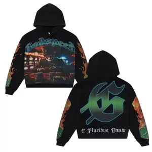 Black God Speed Hoodie 2025 Streetwear