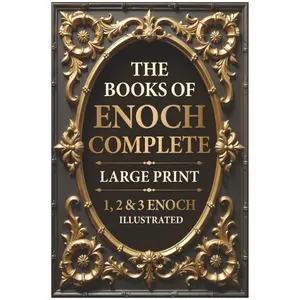 The Books of Enoch Complete LARGE PRINT (Illustrated): 1, 2 & 3 Enoch With Authentic Illustrations, Insightful Introductions and Commentary - Paperback