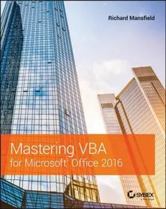 USED-Mastering VBA for Microsoft Office 2016 by Mansfield, Richard (Paperback)