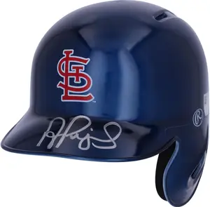 Albert Pujols St. Louis Cardinals Autographed Alternate Chrome Rawlings Mini Batting Helmet - Fanatics Exclusive - Fanatics Authentic Certified