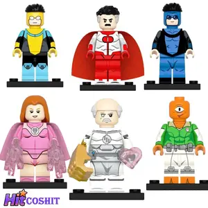 Invincible Omni Man Mark Atom Eve Action Figures Cosplay 3D Printed Model Superheroes Model Series Desktop Ornaments Fans Gifts