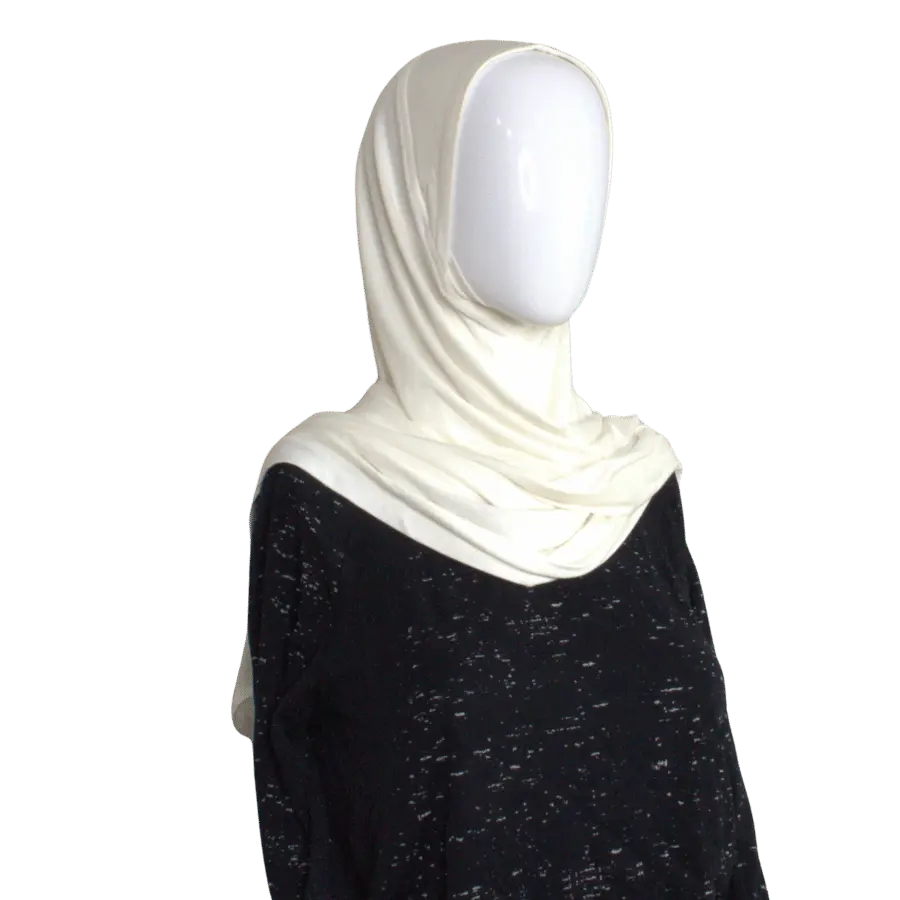 Timeless Instant Hijab Cream - Premium Japanese Jersey