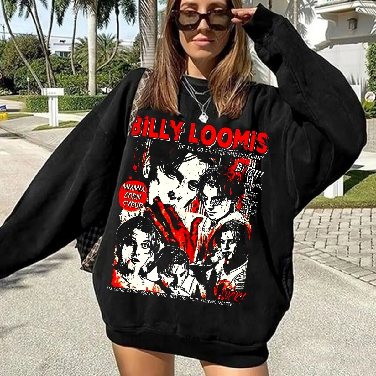 Scream Billy Loomis Sweatshirt and T-Shirt, Billy Loomis Sweater, Scream Movie Sweatshirt, Ghostface Sweatshirt, Halloween Sweatshirt, Horror Halloween Sweater, Retro Halloween Shirt, Halloween Killers Shirt, Scary Movie Shirt, Billy Loomis Shirt