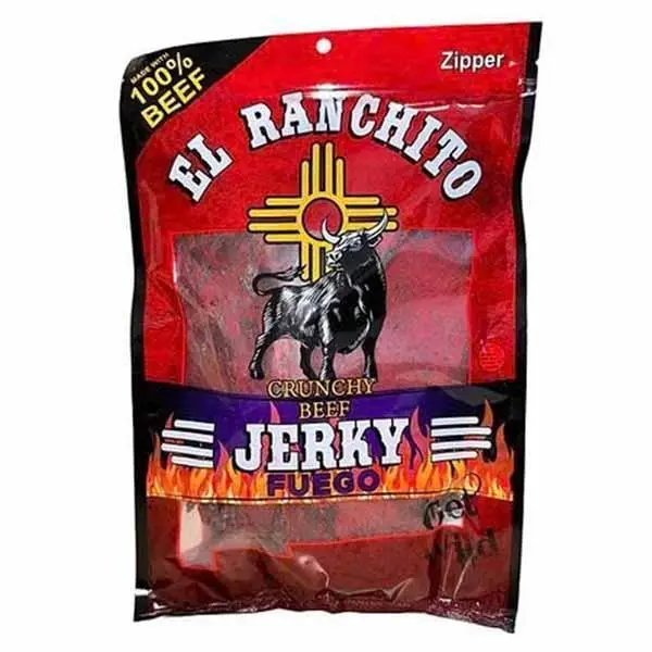 [Hot 2026!!!] Fuego El Ranchito Crunchy Beef Jerky Net Wt. 2 oz