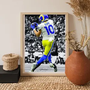 Cooper Kupp Signed Poster Autographed  Wall Art Football Memorabilia