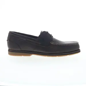 Rockport Southport Boat Shoe CI8766 Mens Brown Wide Loafers Boat Shoes