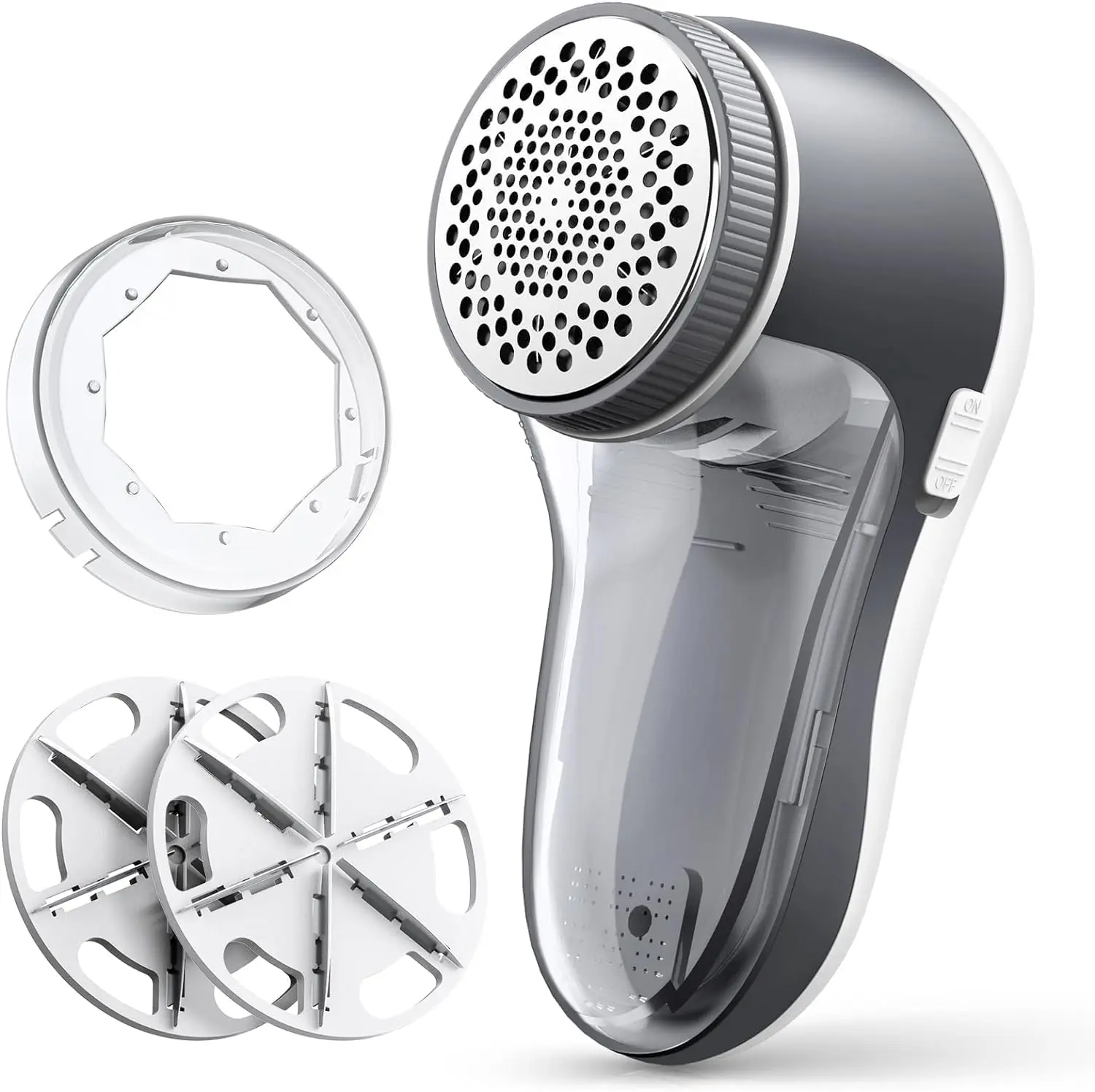 Deal - Electric Lint Shaver with 6-Leaf Blades for Clothes, USB Rechargeable, Sweater Shavers for Pilling Removal, Fuzz & Lint Ball